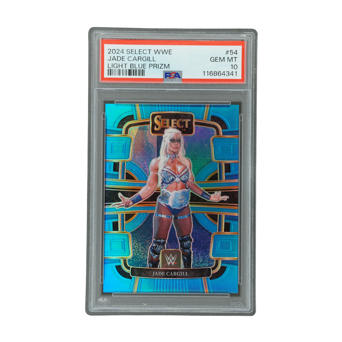 Jade Cargill 2024 Select Light Blue 3/249 PSA 10 #54