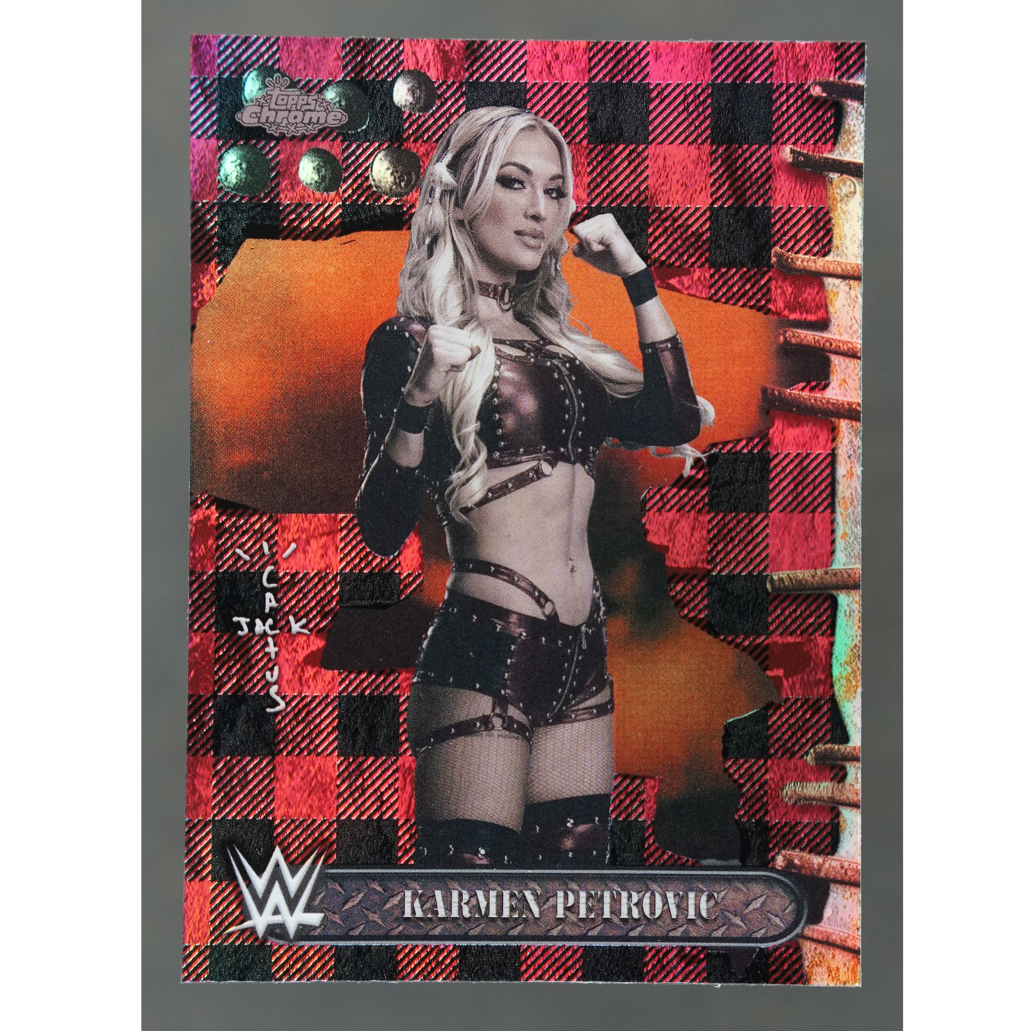 Karmen Petrovic 2025 Cactus Jack Red Flannel #29