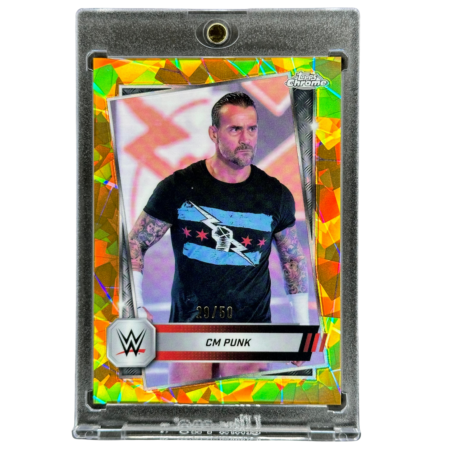 CM Punk 2025 Chrome Gold 29/50 #98