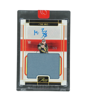 The Miz 2024 Three Count Memorabilia Auto 2/3 #MM-MIZ