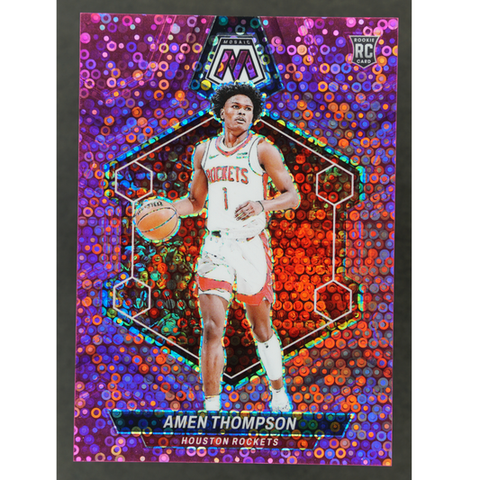 Amen Thompson 2023 Mosaic RC Fast Break Pink 19/20 #230