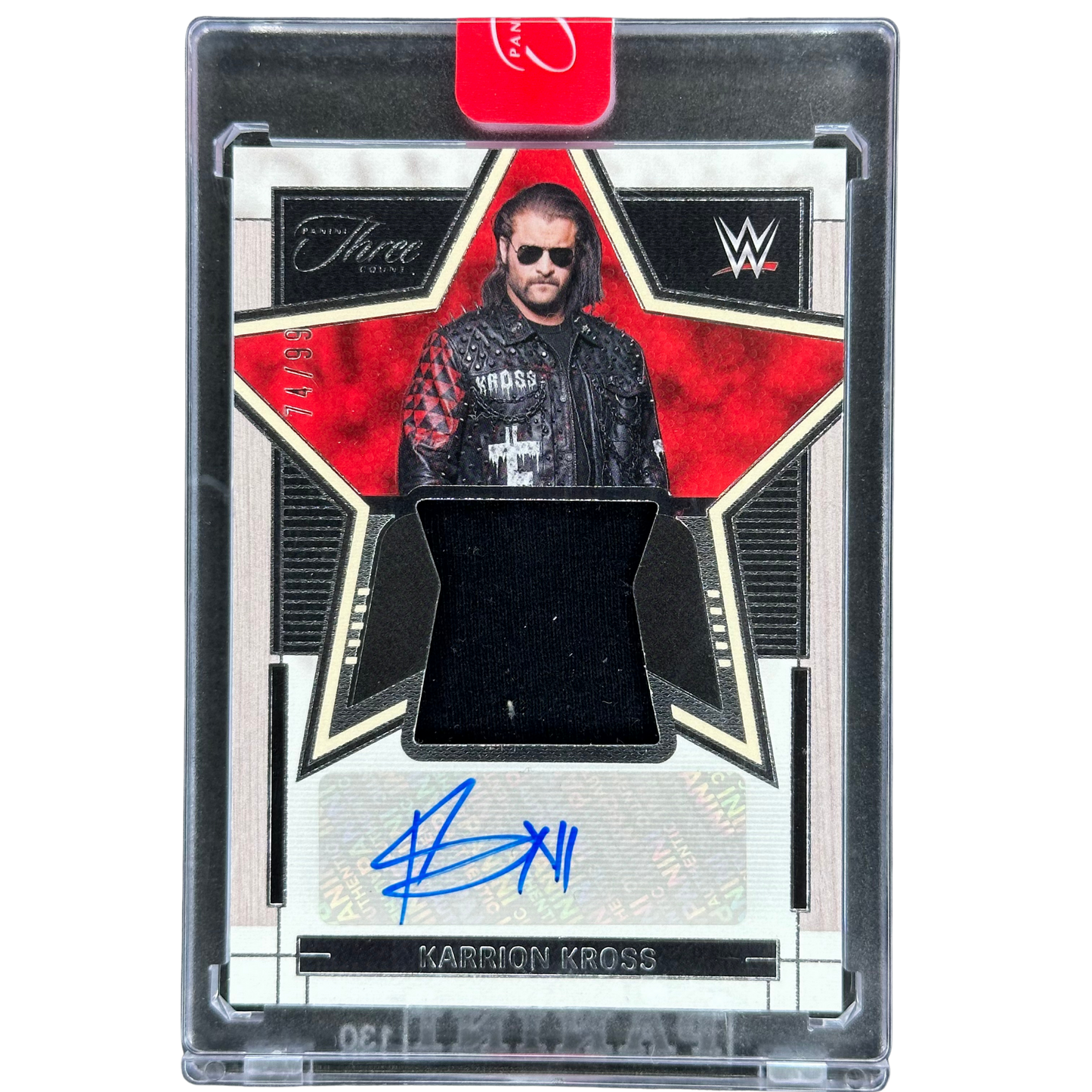 Karrion Kross 2024 Three Count Memorabilia Auto 74/99 #SA-KKR