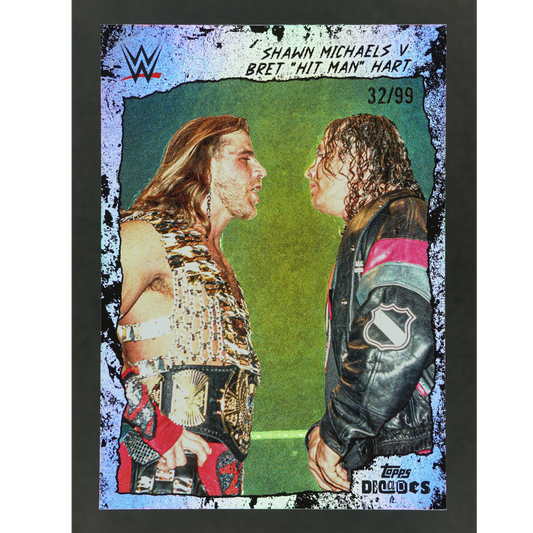 Shawn Michaels und Bret "Hit Man" Hart 2026 WWE Decades 32/99 #151