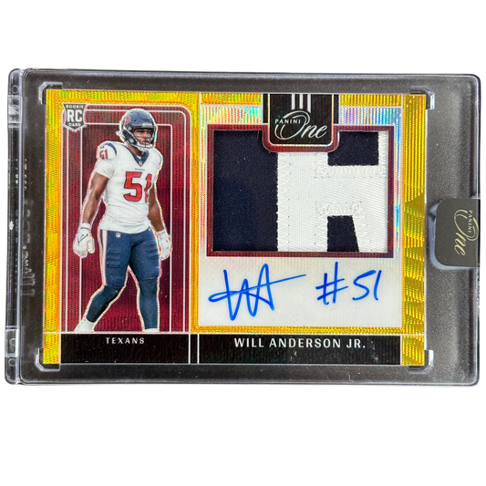 Will Anderson Jr. 2023 One RPA 7/10 #312