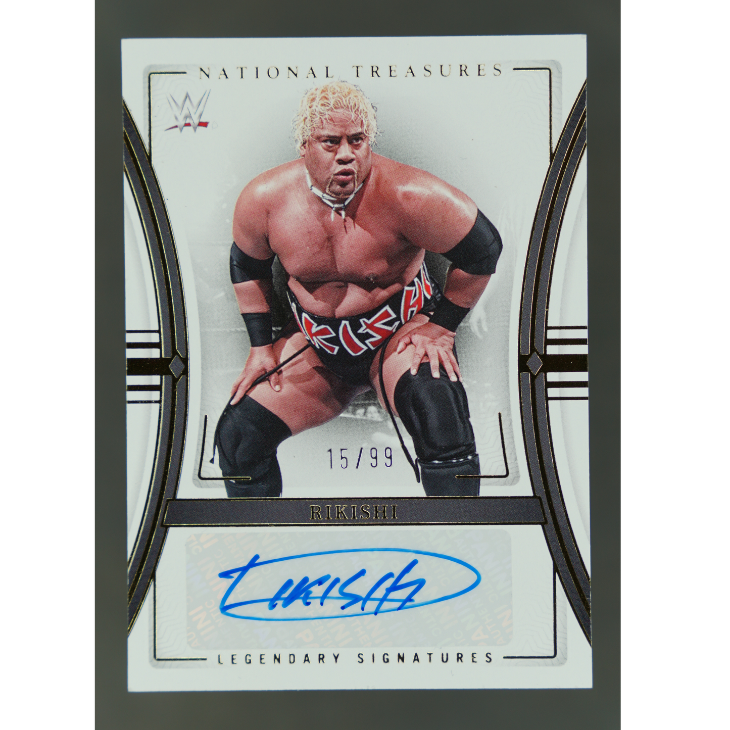 Rikishi 2024 National Treasures Auto 15/99 #LS-RKI