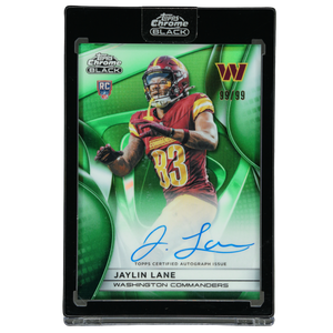 Jaylin Lane 2025 Chrome Black RC Auto 99/99 #RAU-JL