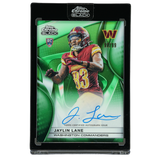Jaylin Lane 2025 Chrome Black RC Auto 99/99 #RAU-JL