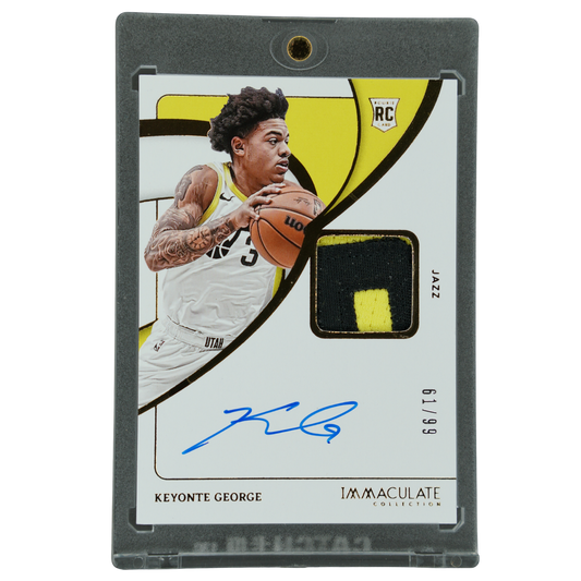 Keyonte George 2023 Immaculate RPA Rookie Patch Auto 61/99 #113