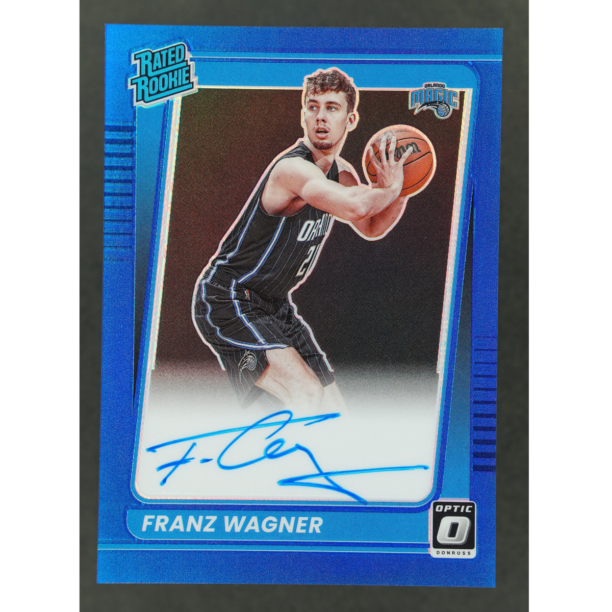 Franz Wagner 2021 Optic Blue Auto 41/49 #185