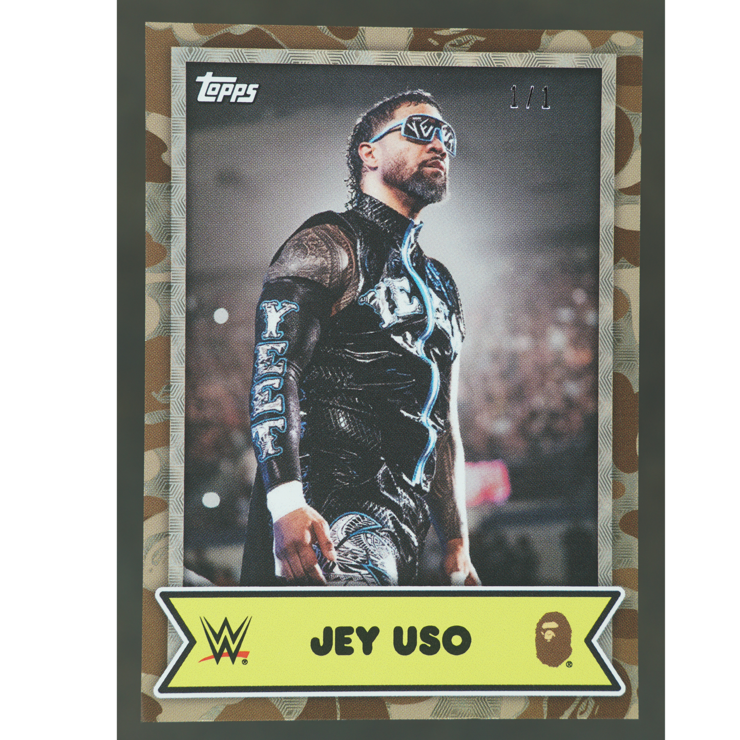 Jey Uso 2025 Topps x Bape 1/1 #31