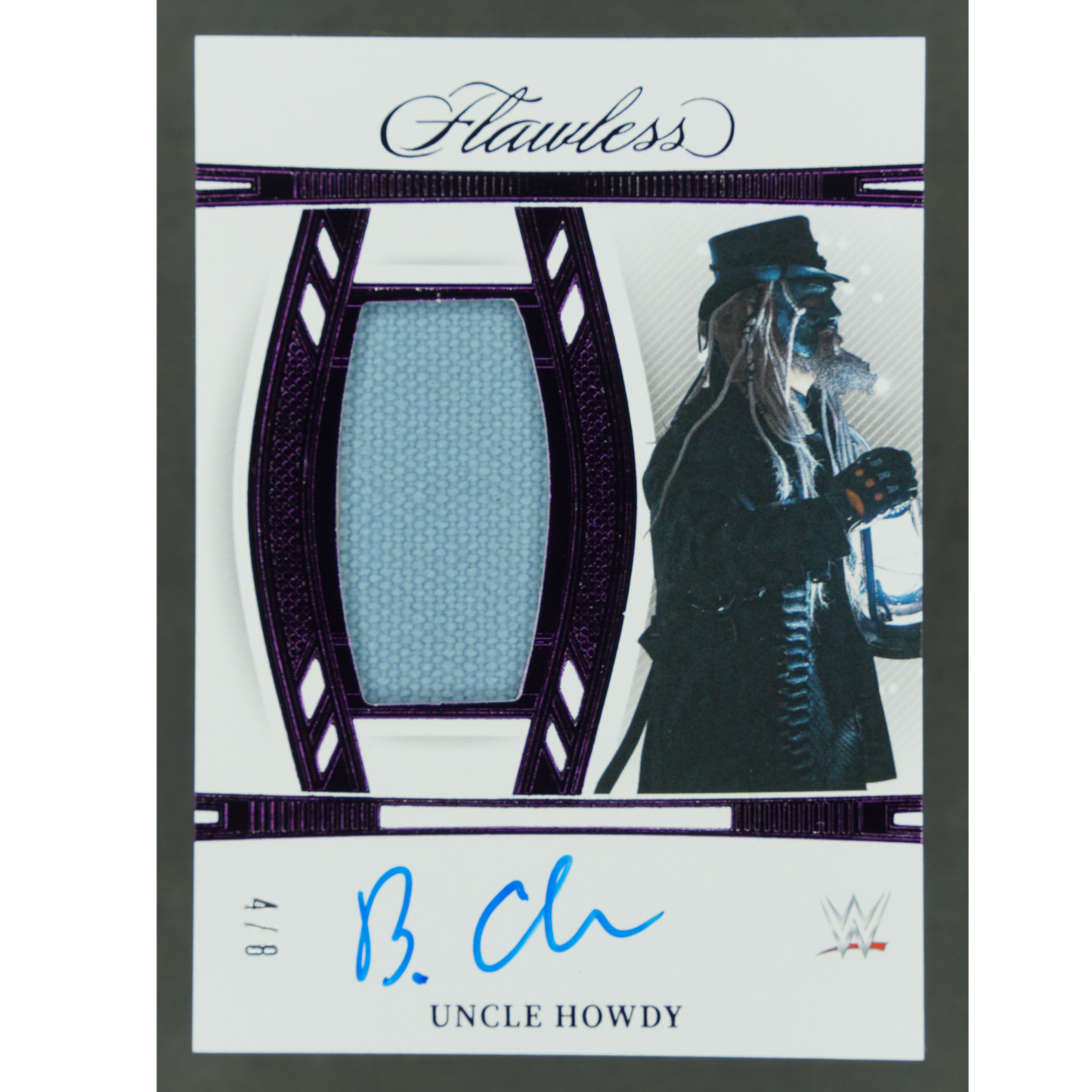 Uncle Howdy 2024 Flawless Memorabilia Auto 4/8 #VT-UHW