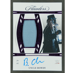 Uncle Howdy 2024 Flawless Memorabilia Auto 4/8 #VT-UHW