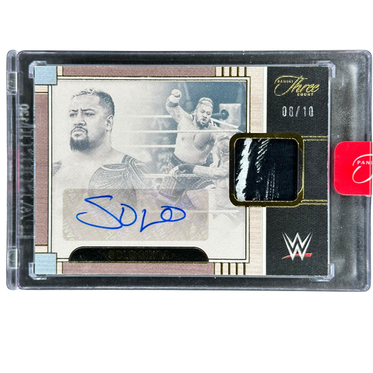 Solo Sikoa 2024 Three Count Memorabilia Auto 8/10 #PM-SLS