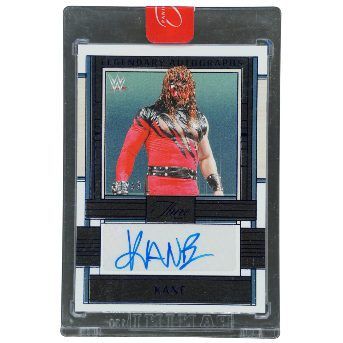 Kane 2024 Three Count Legendary Auto 31/49 #LA-KNE