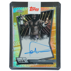 Oba Femi 2026 Chrome NXT Auto Gold 21/50 #NXT-OBA