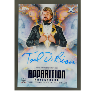 "Million Dollar Man" Ted DiBiase 2025 Exalted Apparition Auto 9/25 #APA-TDB