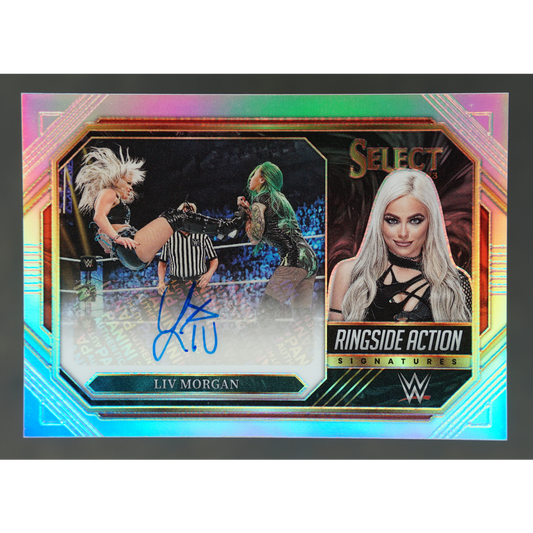 Liv Morgan 2023 Select Ringside Action Signatures Auto #RA-LVM