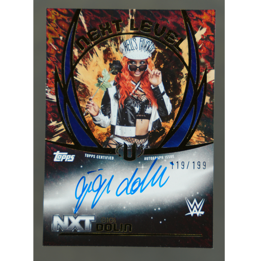 Gigi Dolin 2025 Universe Next Level Auto 119/199 #NLA-GDO