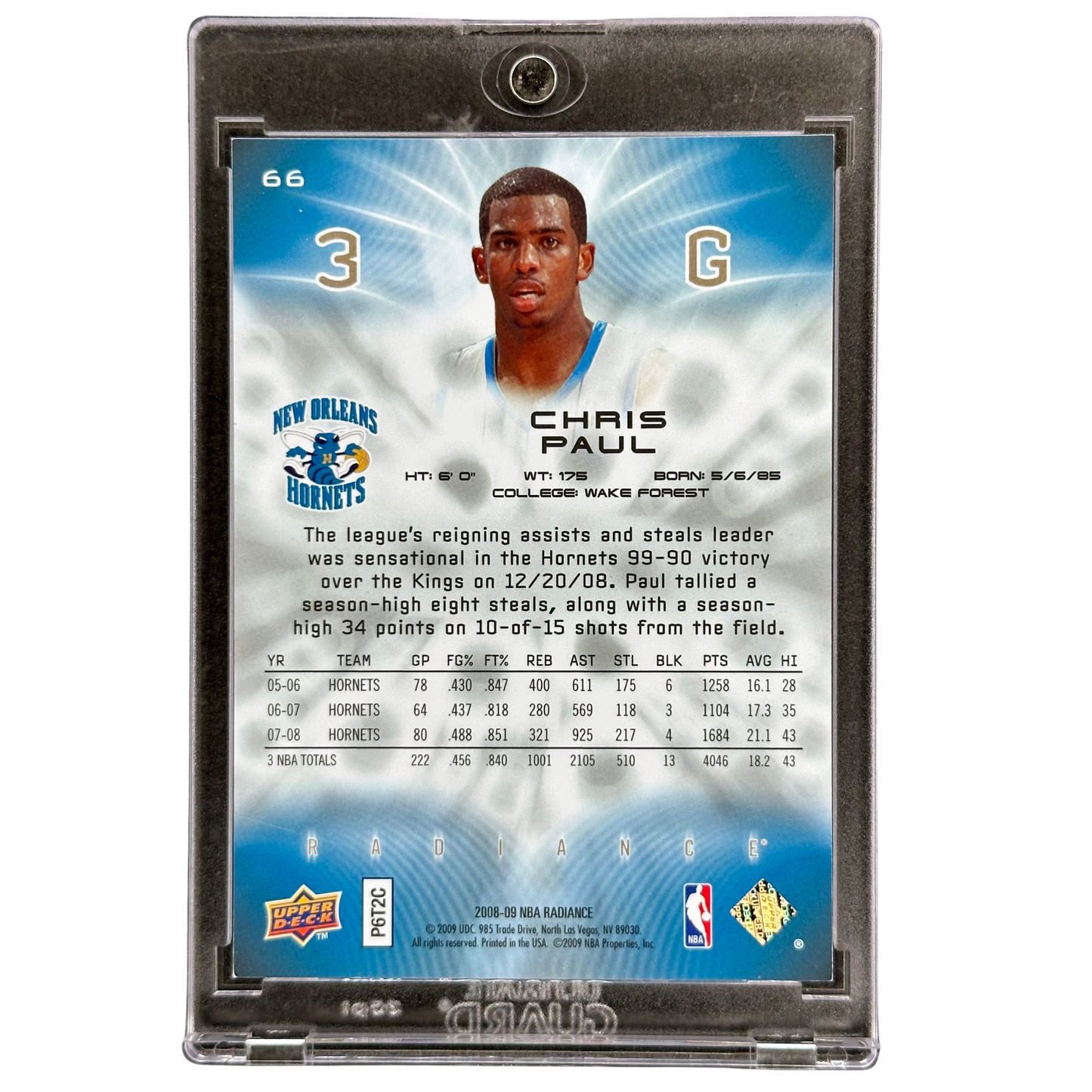 Chris Paul 2008 Radiance 127/299 #66