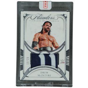Drew McIntyre 2024 Flawless Memorabilia 10/15 #FM-DMI