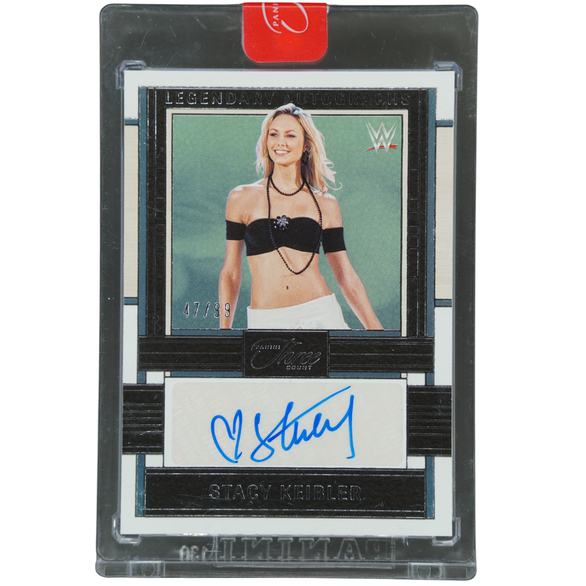 Stacy Keibler 2024 Three Count Legendary Autographs 47/99 #LA-SKB