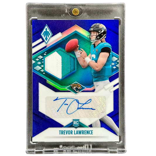 Trevor Lawrence 2021 Phoenix RC Rookie Cards Patch Auto RPA 6/10 #RJA-TRL