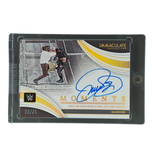Mankind 2022 Immaculate Moments Auto 75/75 #MO-MKN