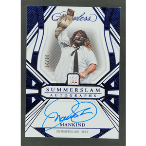 Mankind 2024 Flawless Summerslam Auto 6/20 #SSL-MK