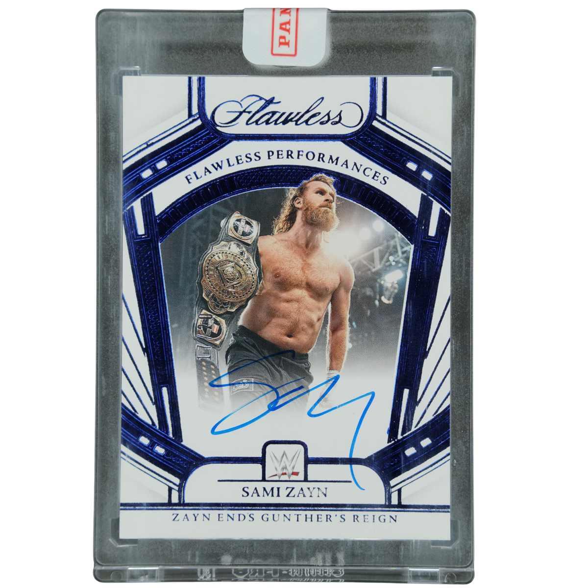Sami Zayn 2024 Flawless Performances Auto 17/20 #FP-SZN