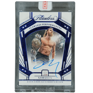 Sami Zayn 2024 Flawless Performances Auto 17/20 #FP-SZN