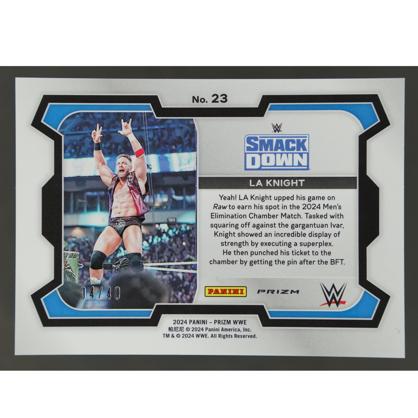 LA Knight 2024 Prizm 4/40 #23