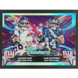 Jaxson Dart und Cam Skattebo 2025 Cosmic Star Clusters #SC-14