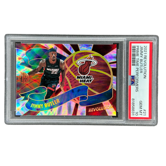 Jimmy Butler 2021 Revolution Prime Time Performers PSA 10 #21