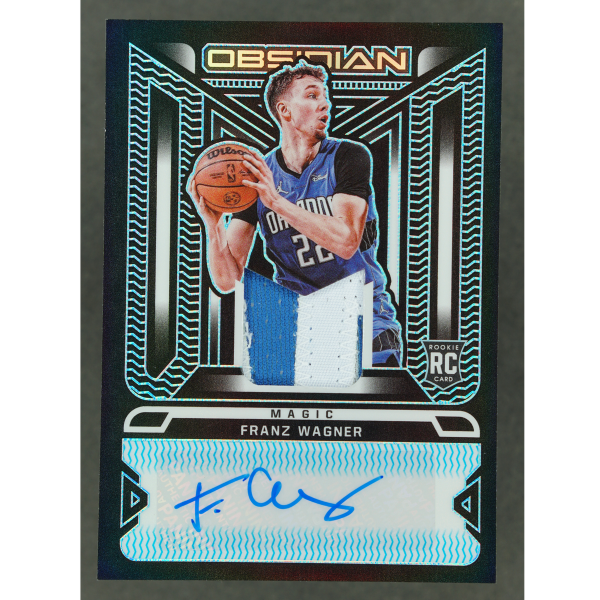 Franz Wagner 2021 Obsidian RPA RC Patch Auto 3/16 #RJI-FRW