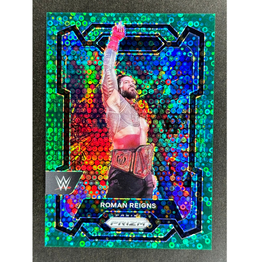 Roman Reigns 2024 Select Green Disco 10/49 #191