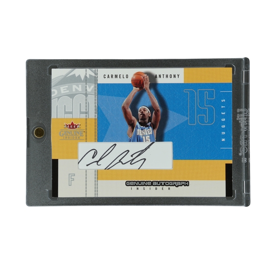 Carmelo Anthony 2003-04 Fleer RC Genuine Autograph Insider #GAI-CA
