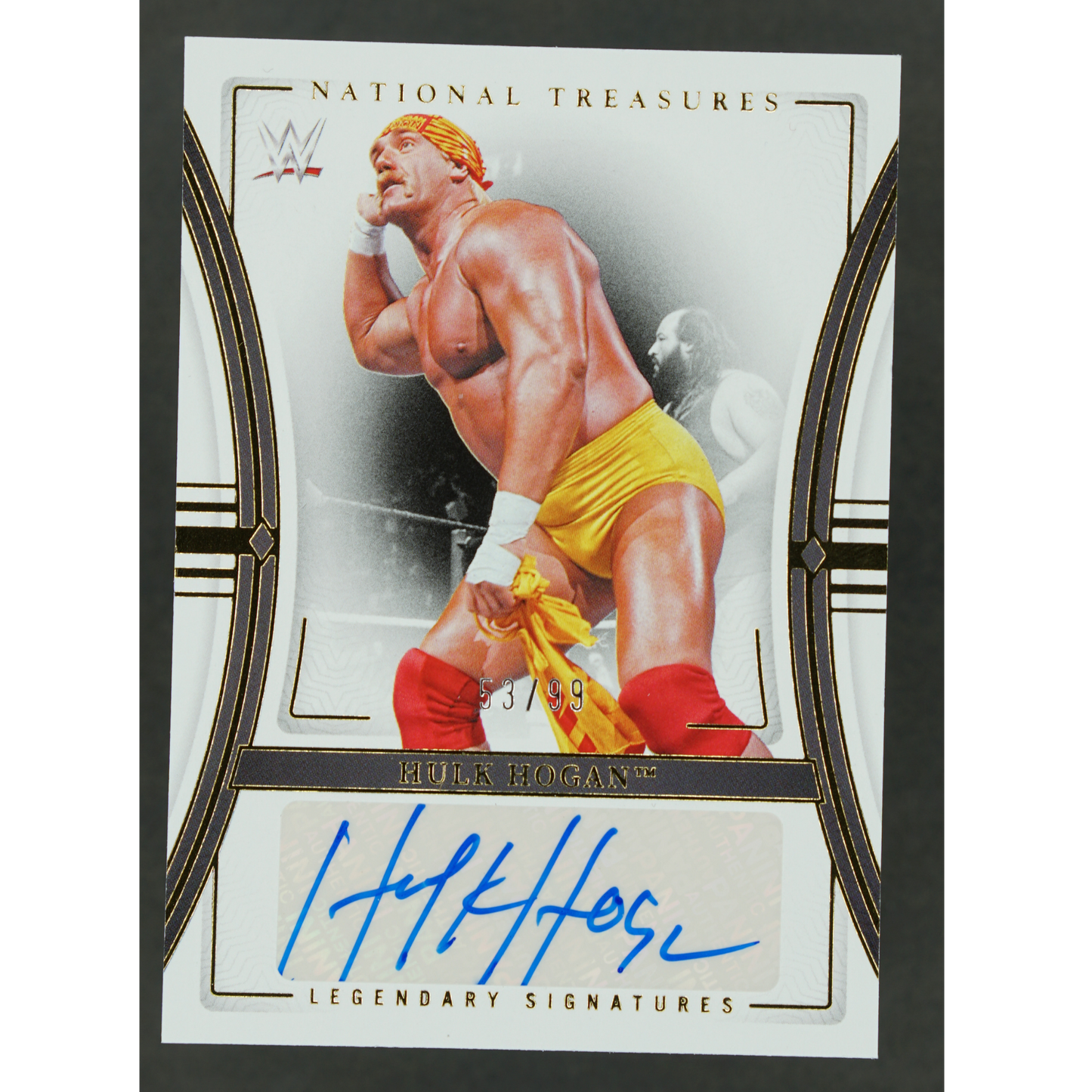 Hulk Hogan 2024 National Treasures Auto 53/99 #LS-HHG