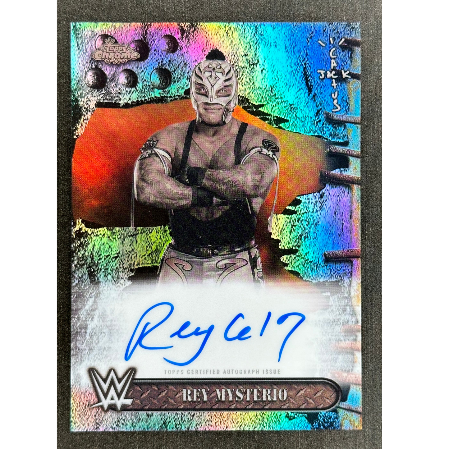Rey Mysterio 2025 Cactus Jack Auto #BAV-MYS