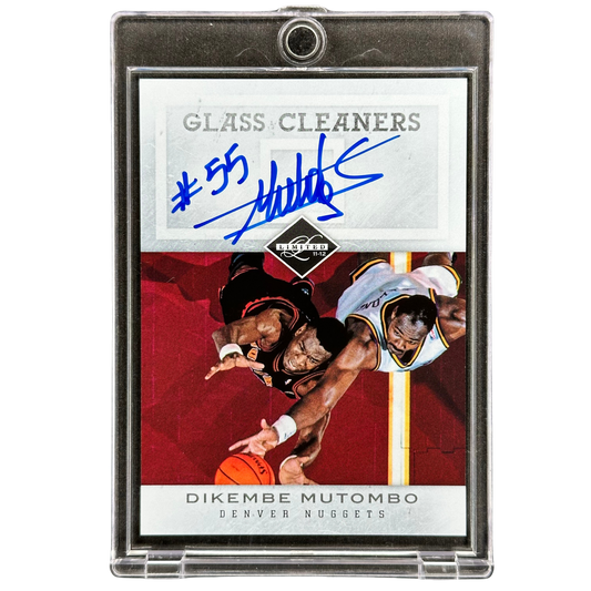 Dikembe Mutombo 2011-12 Limited Glass Cleaners Auto 40/99 #14
