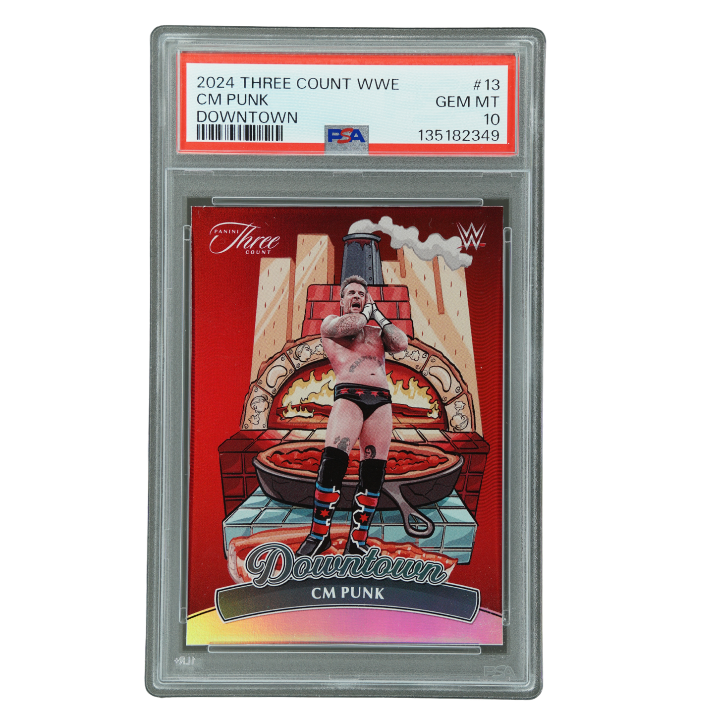 CM Punk 2024 Three Count Downtown PSA 10 #13
