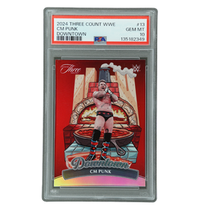 CM Punk 2024 Three Count Downtown PSA 10 #13