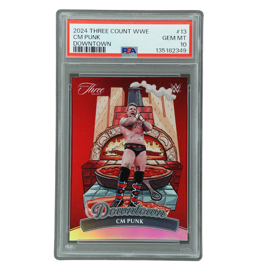 CM Punk 2024 Three Count Downtown PSA 10 #13