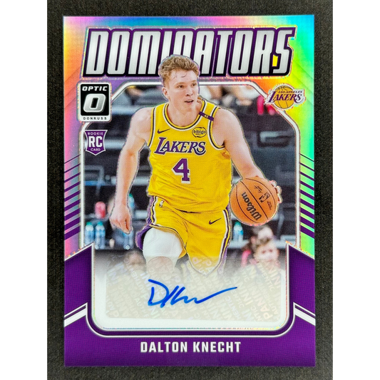 Dalton Knecht 2024 Optic Dominators RC Rookie Cards Auto 39/99 #RDS-DAL