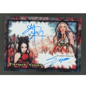 Stephanie Vaquer und Giulia 2024 Collectors Expo Dual Auto