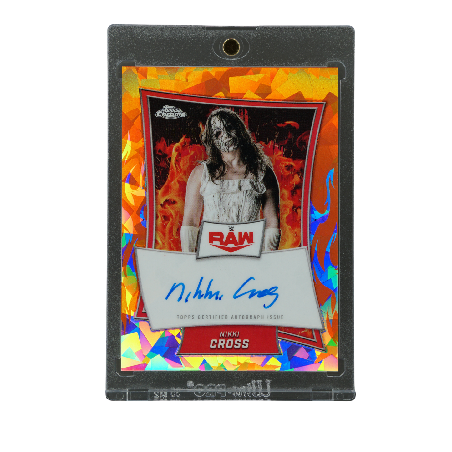 Nikki Cross 2025 Chrome Red Brand Auto 14/25 #RBA-NIK