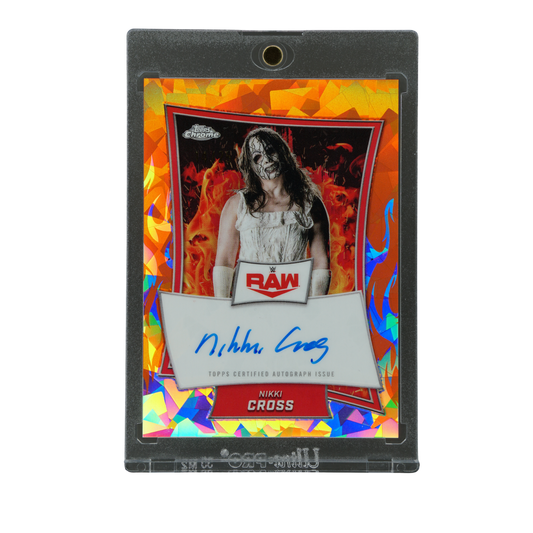 Nikki Cross 2025 Chrome Red Brand Auto 14/25 #RBA-NIK