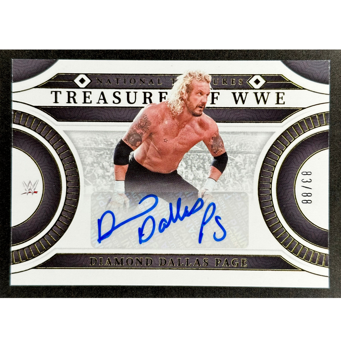 Diamond Dallas Page 2024 National Treasures of WWE 83/88 Auto #TS-DDP