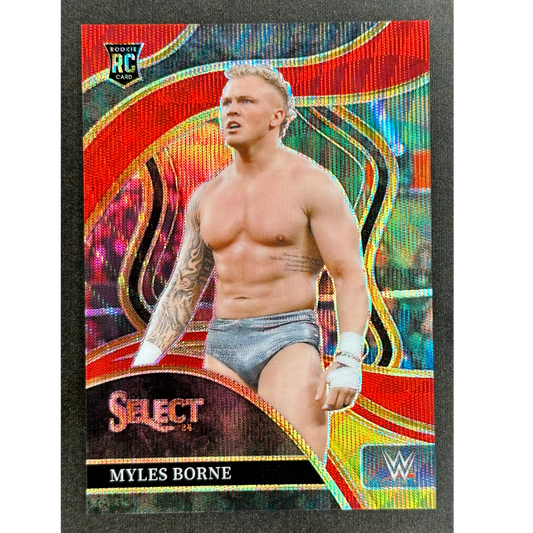 Myles Borne 2024 Select Ringside RC Rookie Card 7/99 #219