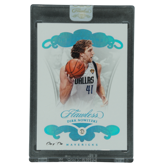 Dirk Nowitzki 2017-18 Flawless Champions 1/1 Diamond #141