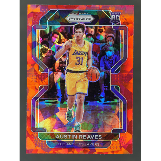 Austin Reaves 2021 Prizm RC Red Ice #165